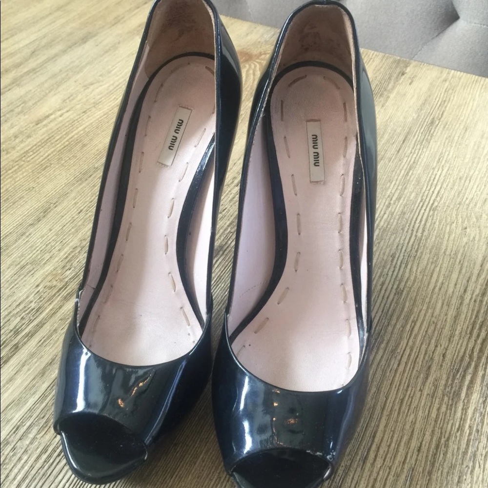 Miu Miu Whipstitch Pumps Size 7